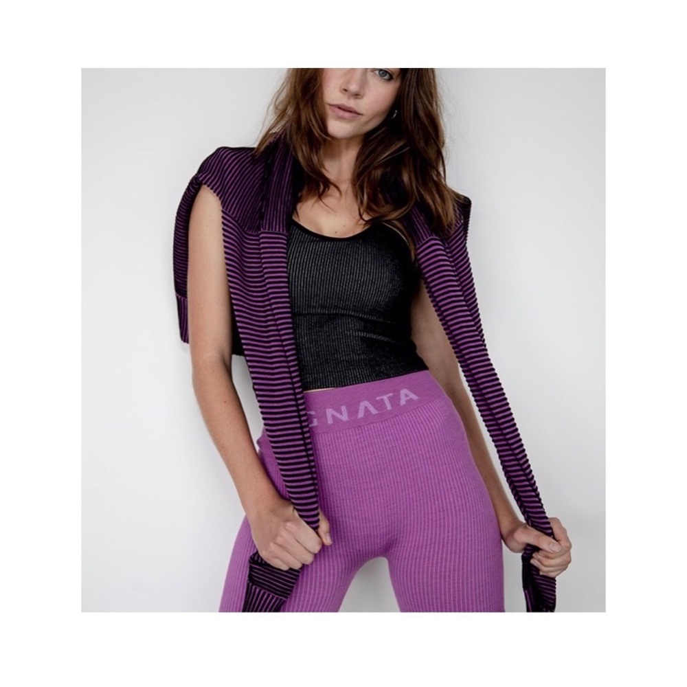 Nagnata Ribbed Purple Haze Biker 🍇🧘🏻‍♀️🔮🦄
